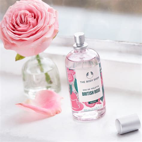 The Body Shop British Rose Eau De Toilette .